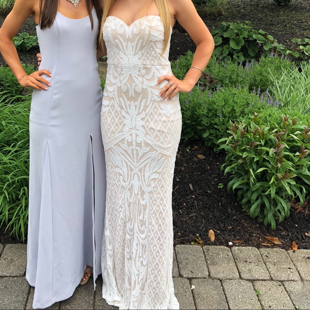 Lulus elegant white dress